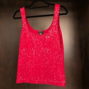 BCBG sequin tank top